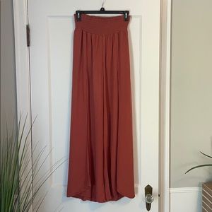 Split Leg High Waisted Pants